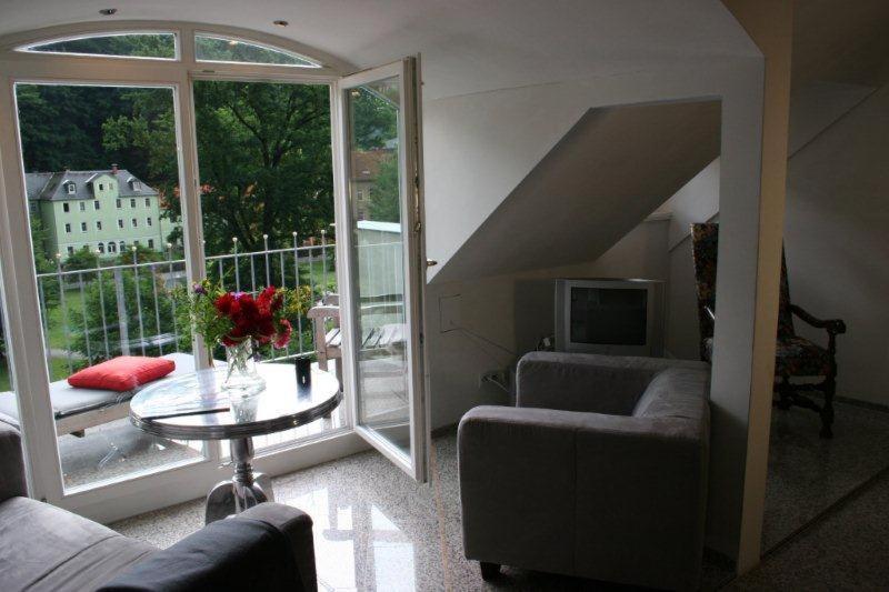 באד שאנדאו Apartmenthaus Albrechtsburg חדר תמונה